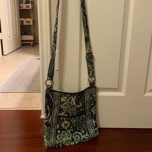 Genuine Vera Bradley Rhythm and Blues Crossbody Bag